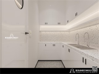 上海市美容院115㎡装修效果