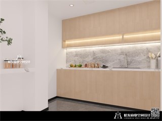 嘉兴市美发店78㎡装修效果
