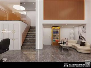 无锡市美发店280㎡装修效果