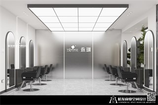 杭州市美发店330㎡装修效果