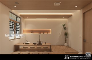 绍兴市美容院197㎡装修效果