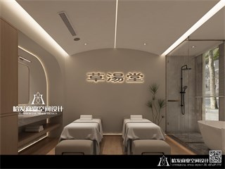绍兴市美容院197㎡装修效果