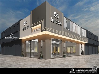 中山市美发店191㎡装修效果