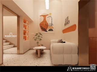 苏州市美发店100㎡装修效果