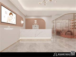 北京市美容院268㎡装修效果