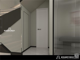 汕头市美发店96㎡装修效果
