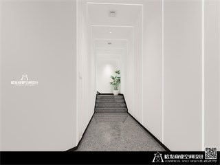 杭州市美发店160㎡装修效果