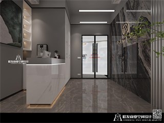 杭州市美发店90㎡装修效果