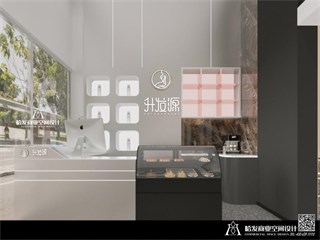 深圳市美发店266㎡装修效果