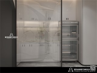 上海市美发店112㎡装修效果