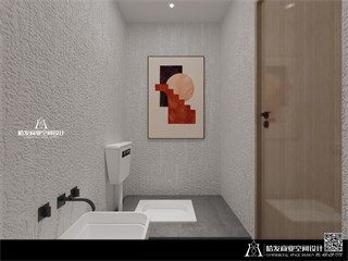 广州市美发店63㎡装修效果
