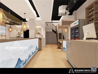 苏州市餐饮类140㎡装修效果