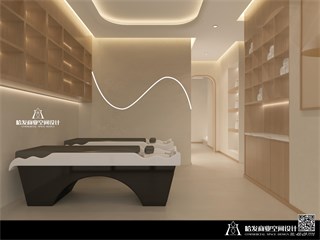 无锡市美容院285㎡装修效果