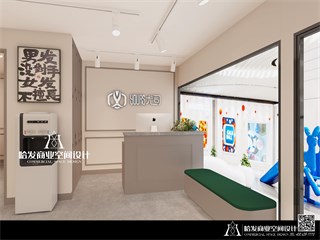 南京市美发店51㎡装修效果