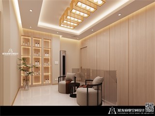 嘉兴市美发店150㎡装修效果