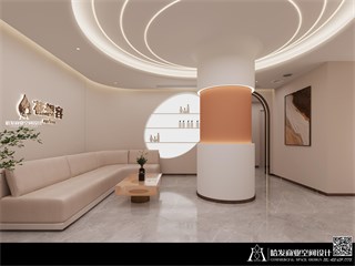 绍兴市美容院358㎡装修效果