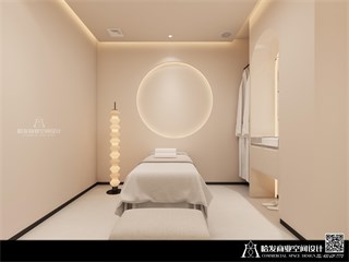 无锡市美发店186㎡装修效果
