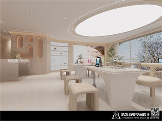 铜陵市美容院217㎡装修效果