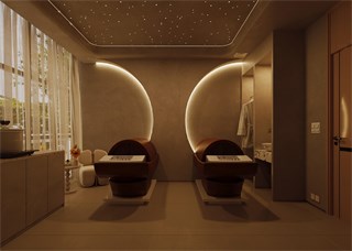九江市美容院300㎡装修效果