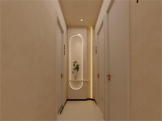 北京市美发店345㎡装修效果