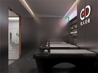 嘉兴市美容院238㎡装修效果