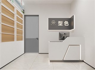石家庄市美发店56㎡装修效果